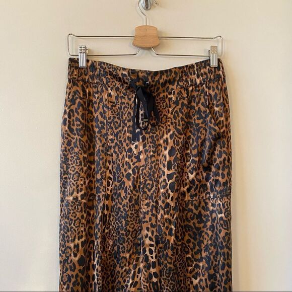 Cami NYC-“ZOE” Animal Silk High Rise Printed Joggers (Small) - Picture 6 of 13